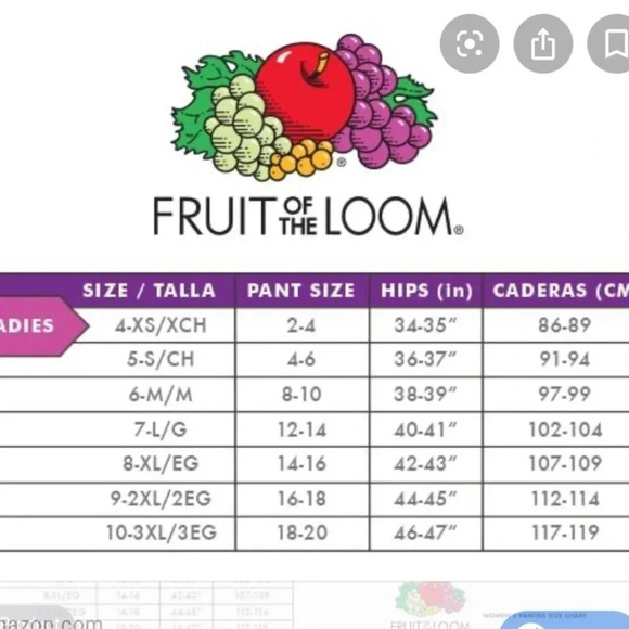 Fruit of the Loom Cotton Panty Briefs Size 10 Fits 3X Mauve Pink 2 Pair New - Picture 8 of 8